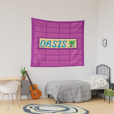 Stardew Valley Oasis Sign Tapestry Official Stardew Valley Merch