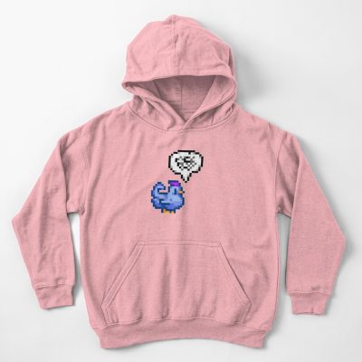 Grumpy Blue Chicken Stardew Valley Kids Hoodie Official Cow Anime Merch