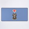 Stardew Valley Happy Grey Cat Mouse Pad Official Cow Anime Merch