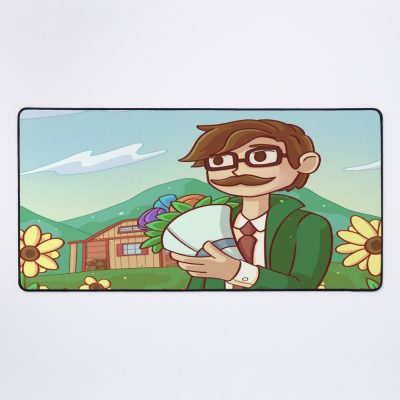 A Bouquet For Dr Harvey // Stardew Valley Mouse Pad Official Cow Anime Merch