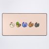 Chickens Mouse Pad Official Cow Anime Merch