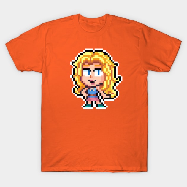 Haley Pixel Stardew Valley T Shirt