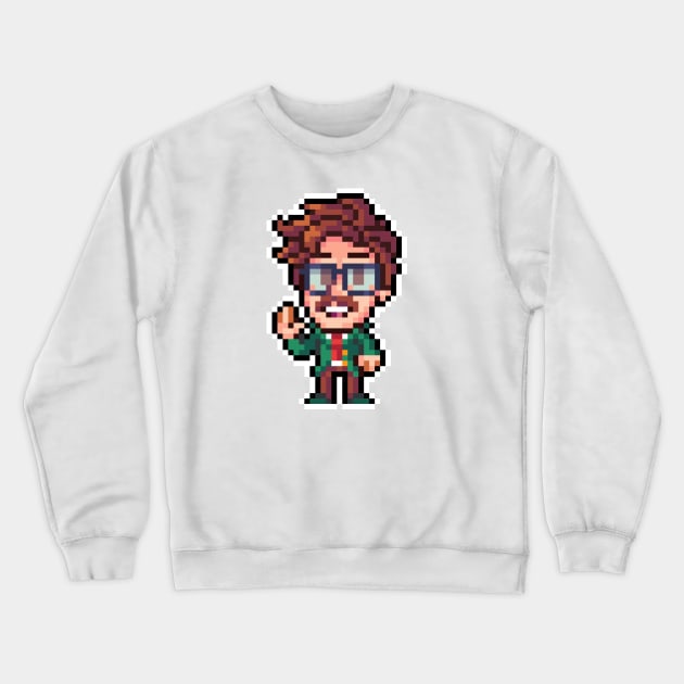 Harvey Pixel Crewneck Sweatshirt