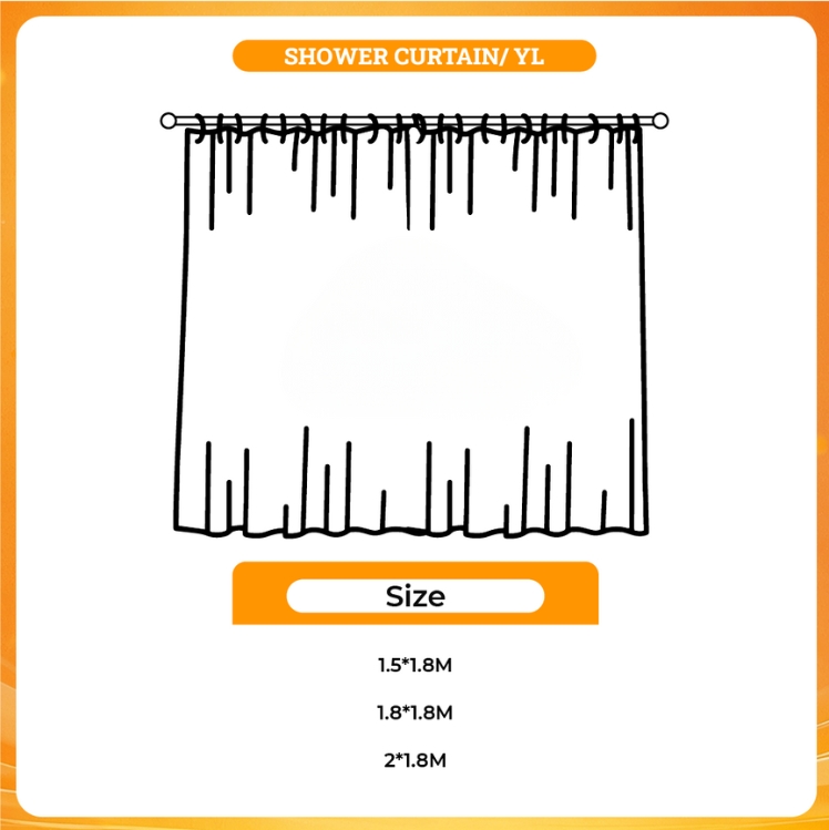 3D shower curtain - Stardew Valley Store